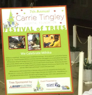 Festival of Trees Event- Carrie Tingley Hospital